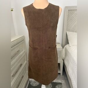 Zara Brown Backless Dress